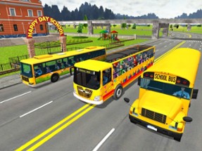 School Bus Coach Driver Image