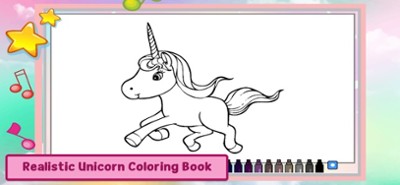 Unicorn Coloring Games - Art Image