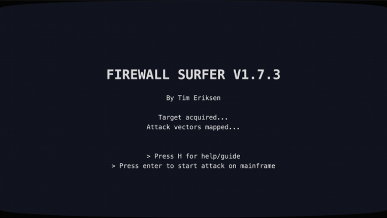 FIREWALL SURFER Game Cover