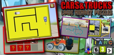 Kids Cars and Trucks Logic Memory Puzzles Image