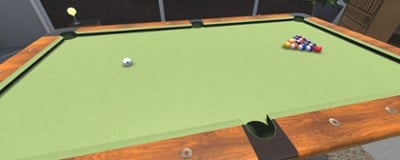 Pocketing the ball-Billiards Simulator - 8 ball- 3D pool Image