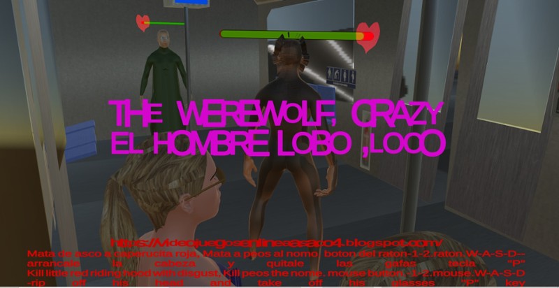 THE WOLF MAN, CRAZY GLASSES DEMO-11PC Game Cover