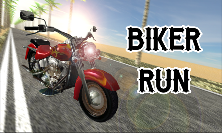 Biker Run Game Cover
