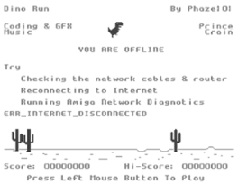 Dino Run (Amiga) by Prince / Phaze101 Image