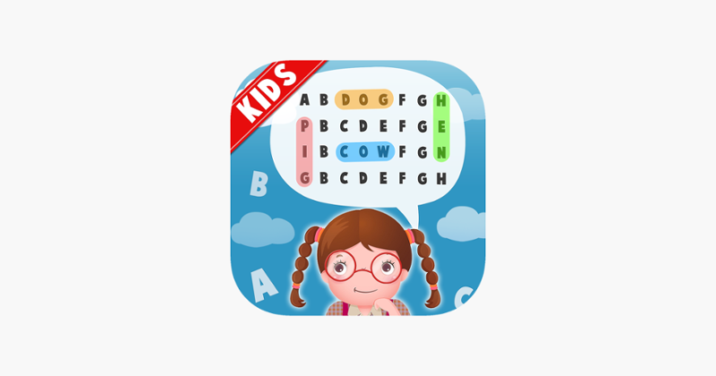 Kids Word Search Puzzles Game Cover