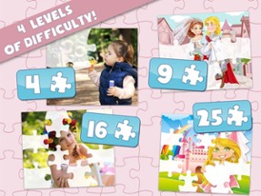 Princess Slide Magic Puzzle &amp; Photos - Princesses Sliding Block Jigsaw Game Image