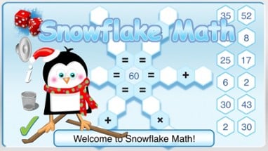 Snowflake Math Image