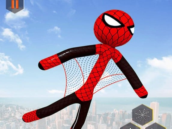 Spider Man Stickman Game Cover