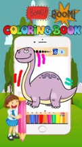 Toddler Dinosaur Coloring Book fun crayons for kid Image
