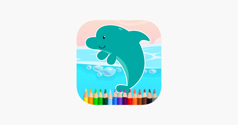 Coloring Dolphin Game Game Cover