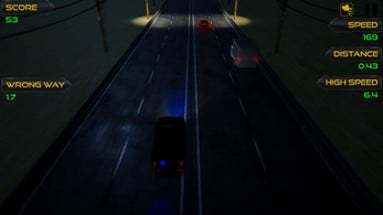 Extreme Racing on Highway Image