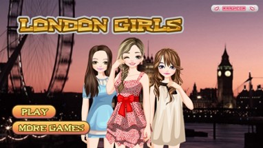 London Girls - Dress up and make up game for kids who love London Image