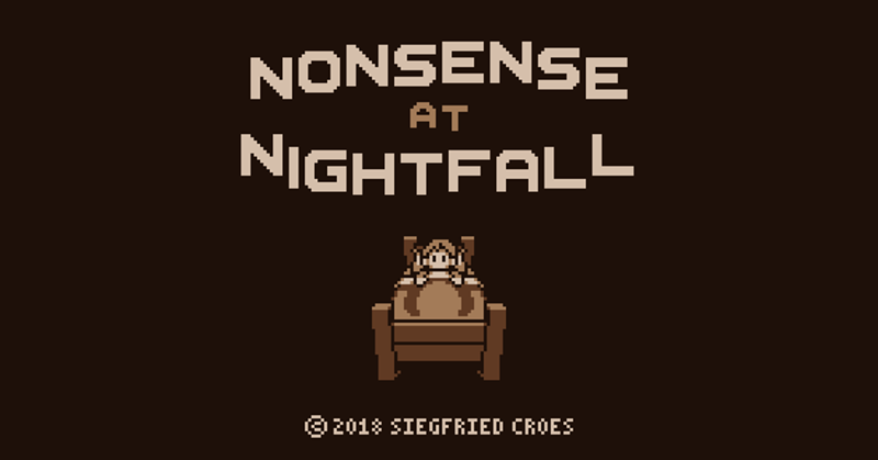 Nonsense at Nightfall Game Cover