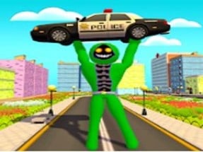 Stickman Incredible Monster Hero City Fight Image