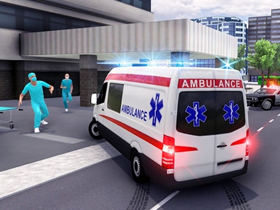 Ambulance Simulator 3D Game Cover