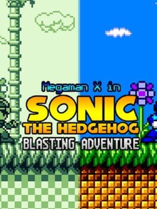 Megaman X in Sonic Blasting Adventure Game Cover