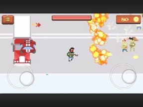 Pixel Zombie Shooting Game Image