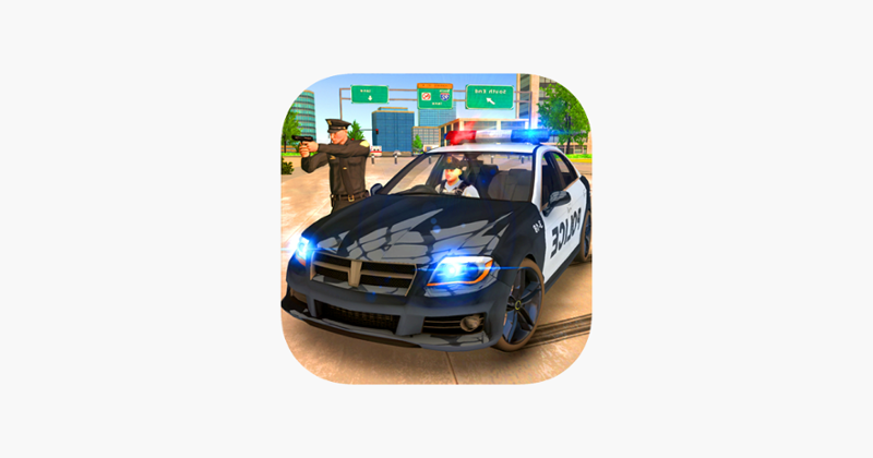 City Police Car Driving 2020 Game Cover