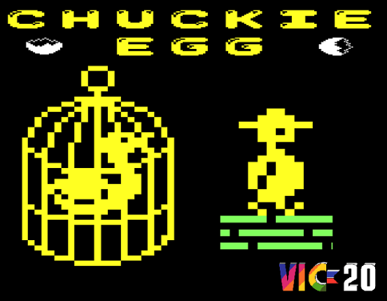 Chuckie Egg (VIC20) Game Cover