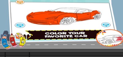 Learn ABC Car Coloring Games Image