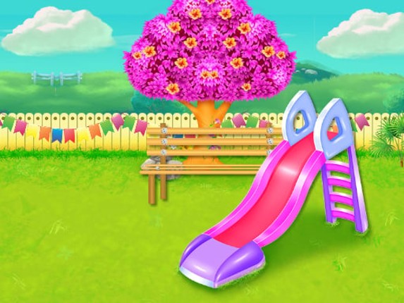 Childrens Park Garden Cleaning Game Cover