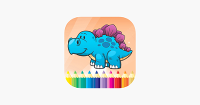 Dinosaur Dragon Coloring Book - Dino drawing for kid free, Animal paint and color games HD for good kid Image