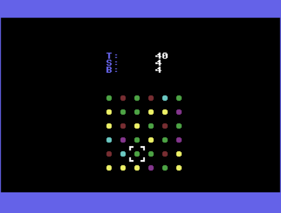 Circles (C64 BASIC 2K) Game Cover