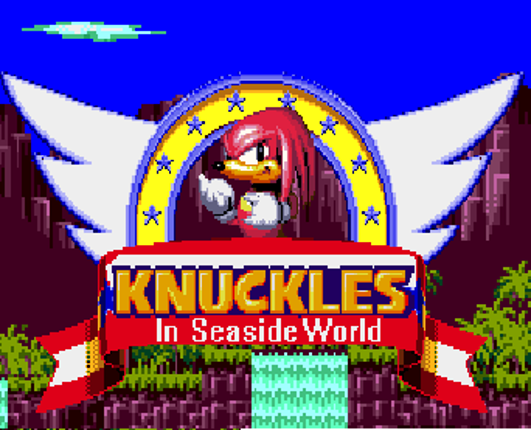 Knuckles In Seaside World Game Cover