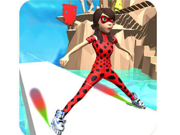 Ladybug Skating Rink Sky Game Cover
