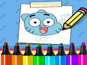 The Amazing World of Gumball: How to Draw Gumball Image