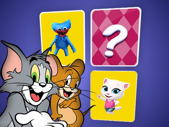 Tom and Jerry Memory Card Match Game Cover