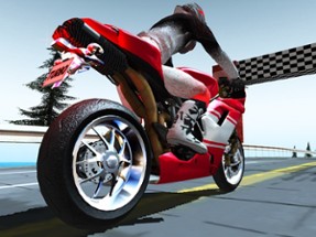 3D Highway Bike Rider Free Image