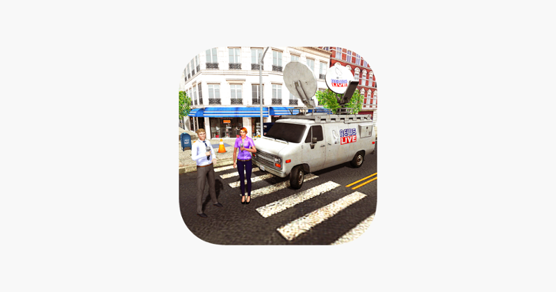 City Crime News Reporter Truck Game Cover