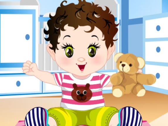 Cute Baby Dress Up Game Cover