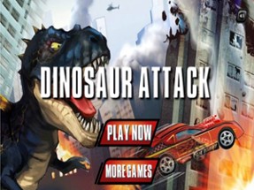 Dinosaur Attack:Car Racing Image