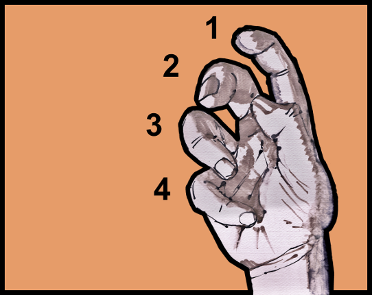 Four Bent Fingers Game Cover