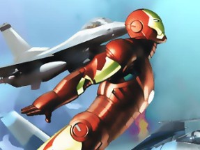 Iron Man Plane War Image