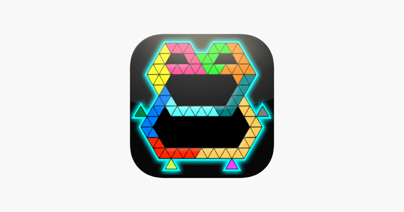 Puzzle Grid Triangles Game Cover