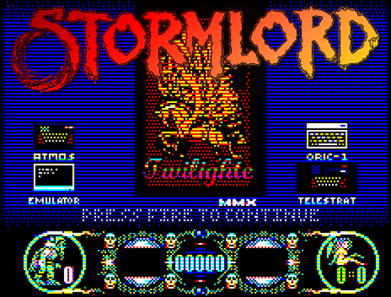 Stormlord (Oric) Game Cover