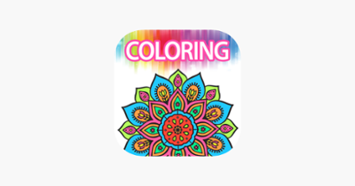 Coloring Book for Adults Mandala Color Therapy Image