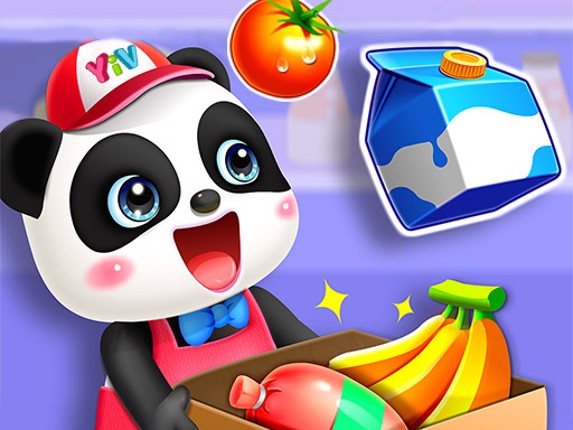 Cute Panda Supermarket Game Cover