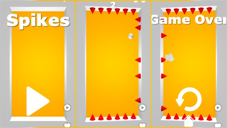 Spikes Buildbox Template Game Cover