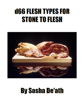 d66 Flesh Types for Stone to Flesh Game Cover