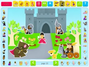 Fairy Tales Sticker Book Image