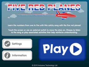 Five Red Planes Image