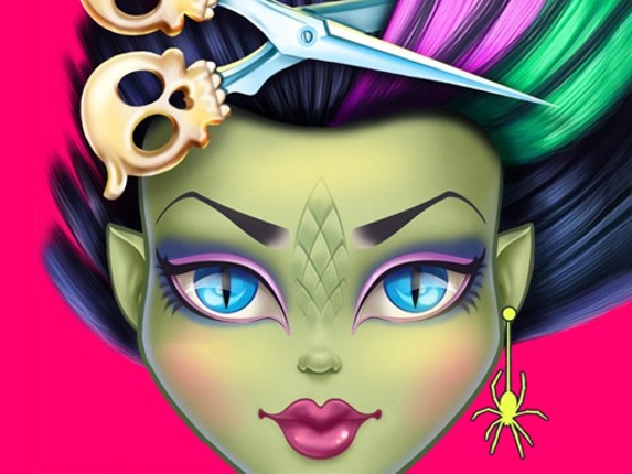 Monster Hair Salon Game Cover