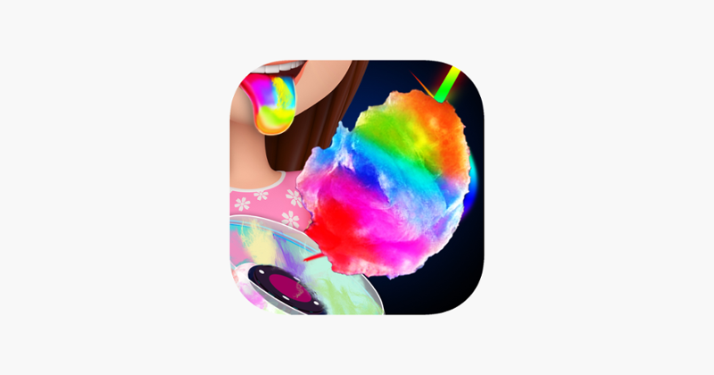 Rainbow Unicorn Glowing Cotton Candy! Fair Food Game Cover