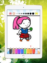 Sport Coloring Book: Learn to color and draw an athlete, football player, tennis and more Image