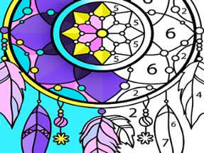 Adult Coloring Book Game Of Stress Relieving Image