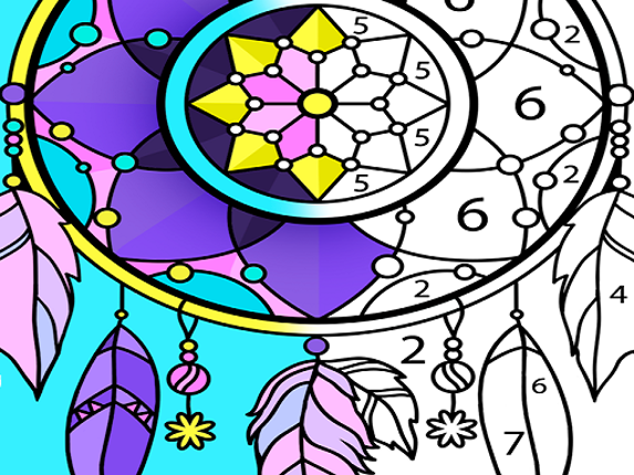 Adult Coloring Book Game Of Stress Relieving Game Cover